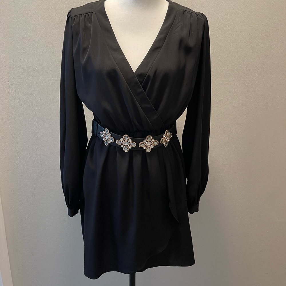 Black mini dress size M